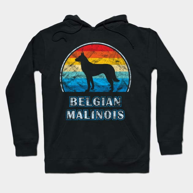 Belgian Malinois Vintage Design Dog Hoodie by millersye